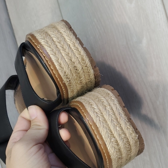 NEW Sam Edelman Womens Luca Platform Espadrille Slide Sandals shoes sz 9M - Picture 5 of 13